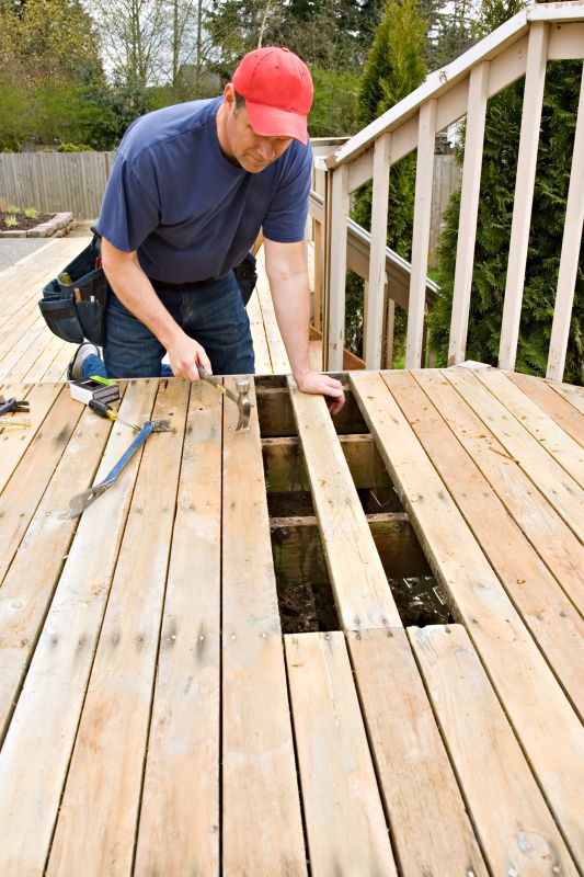 Products For Wood Deck Repairs in use